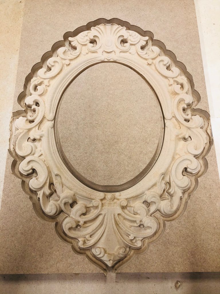 Kokgriezumu CNC frēzēšana