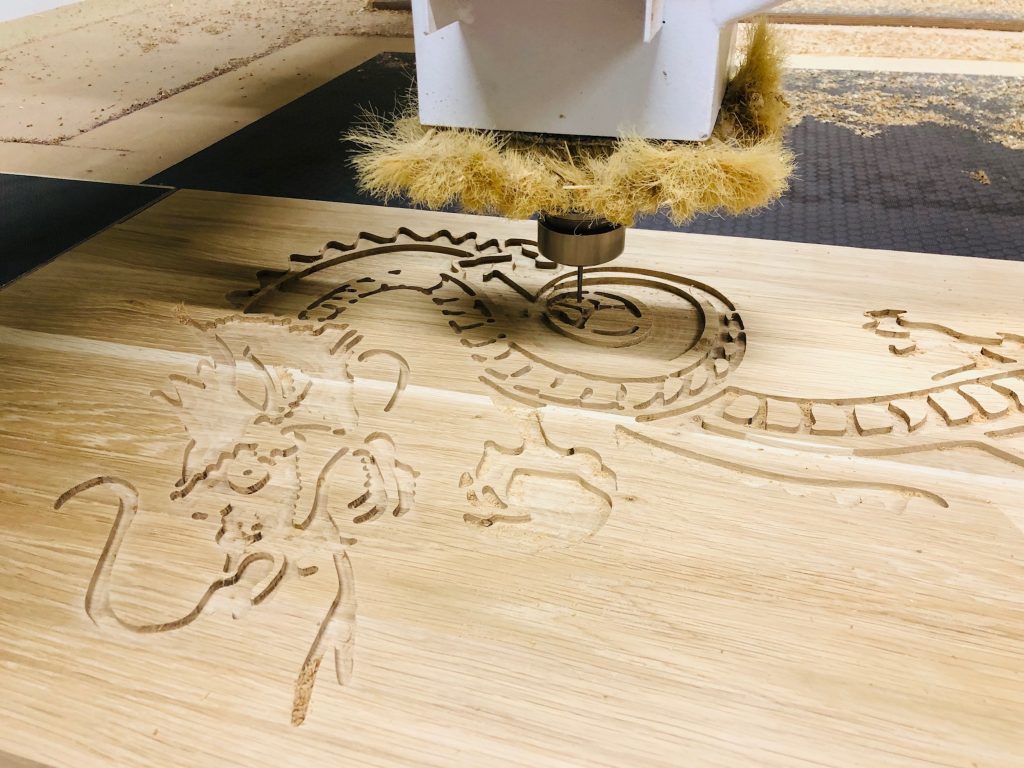 Kokgriezumu CNC frēzēšana