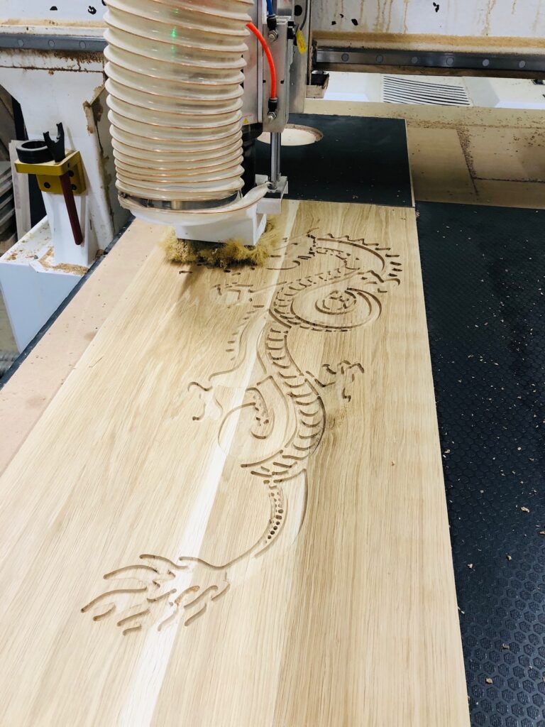 Kokgriezumu CNC frēzēšana